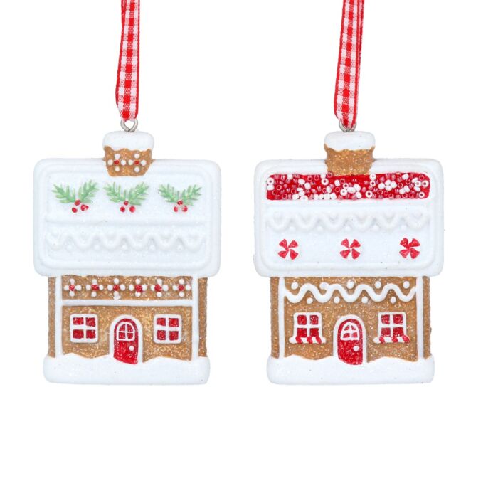 Gisela Graham Gingerbread House x2